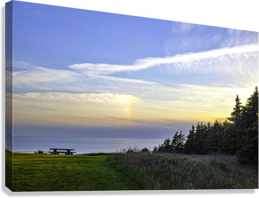 Meditation Ecola State Park Oregon Canvas Print