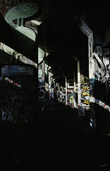 Shadows in Art Print