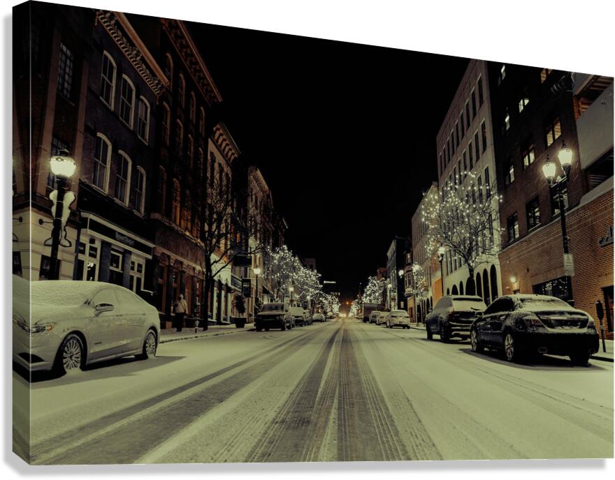 Quiet Night Canvas Print