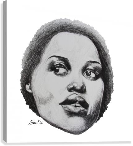 Lupita  Canvas Print