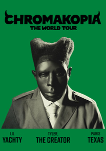 Tyler The Creator Chromakopia World Tour 2025 europe by VIONA