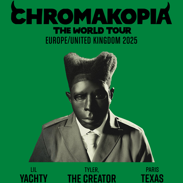Tyler The Creator Chromakopia World Tour 2025 europe by VIONA