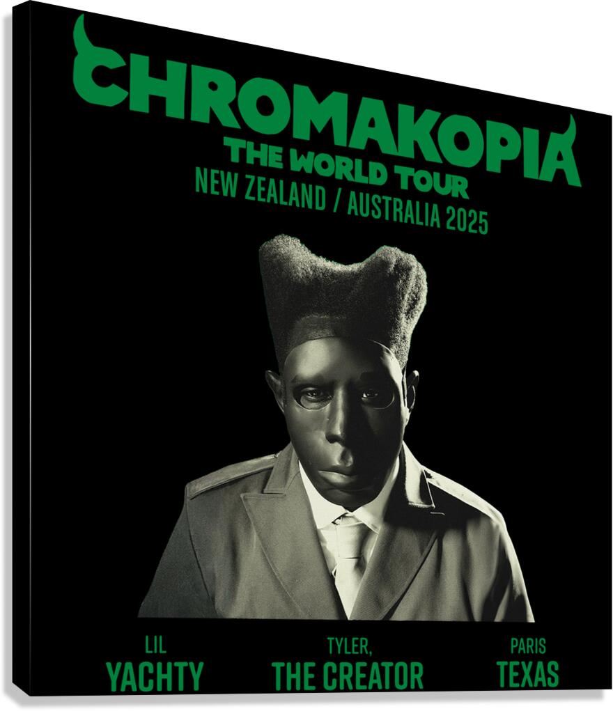 Tyler The Creator Chromakopia World Tour 2025 australia by VIONA