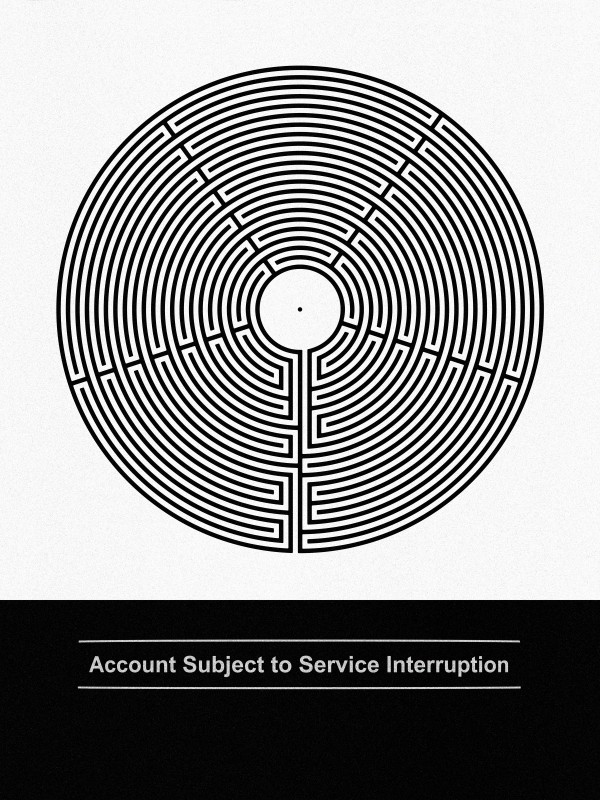 Service Interruption Print