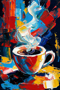 Vibrant Morning Coffee