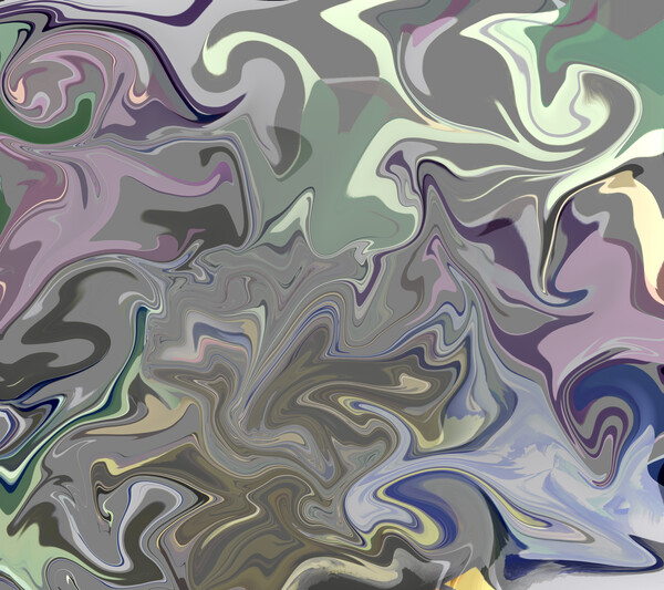 Abstract curves. Print