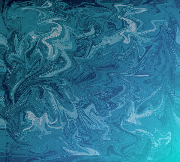 Blue water   Print