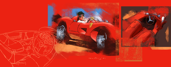 Red Racing by GentryArts
