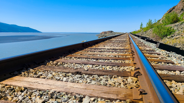 Railroad Tracks Print
