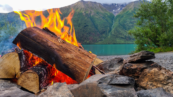 Campfire Print