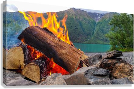 Campfire Canvas Print