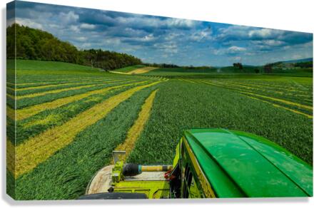 Farming Canvas Print
