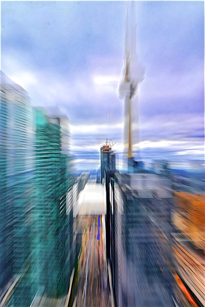 city in motion  2 Print