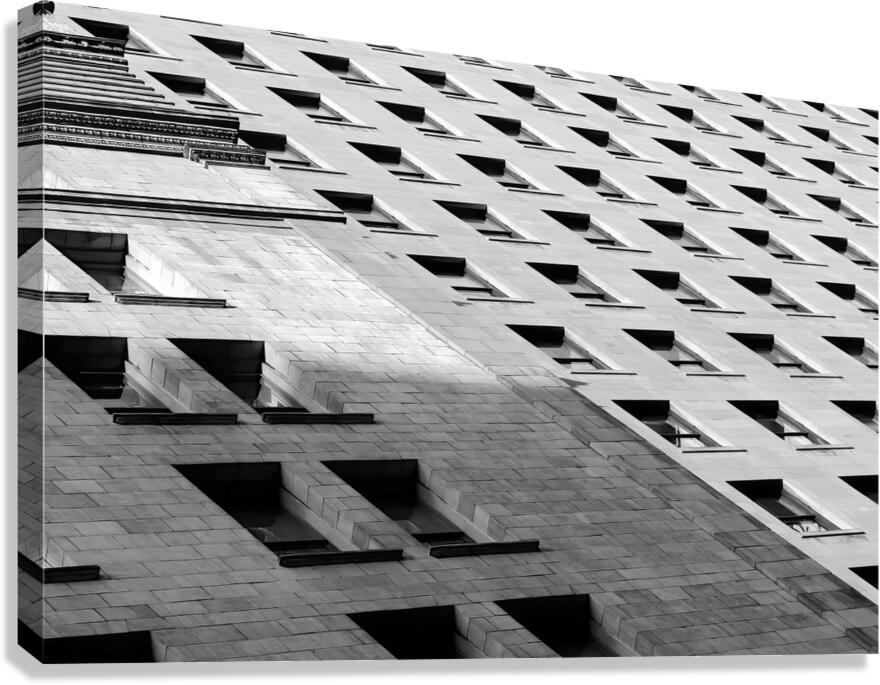 window matrix Canvas Print