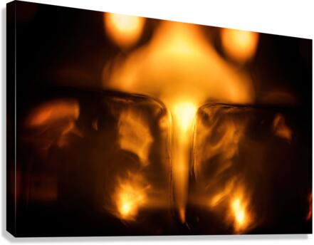 fire mouse Canvas Print