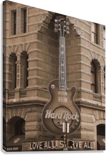 hard rock Canvas Print