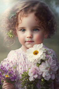 The Little Flower Girl
