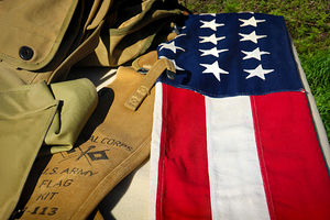 WWII US Army Signal Corps Flag Kit Historic Military Gear