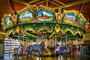 The Kingsport Carousel – A Kaleidoscope of Color in Northeast TN