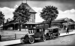 Old Union Station at Bristol Virginia
