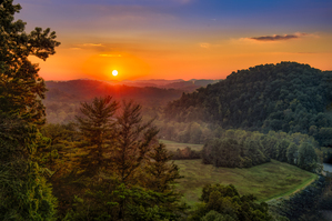 Sunset in Northeast Tennessee