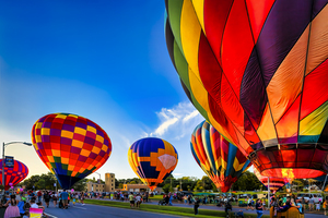 Hot Air Balloon Lift Off