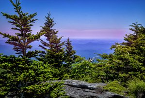 High in the Blue Ridge Mountains