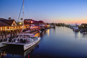 Sunset at Shem Creek