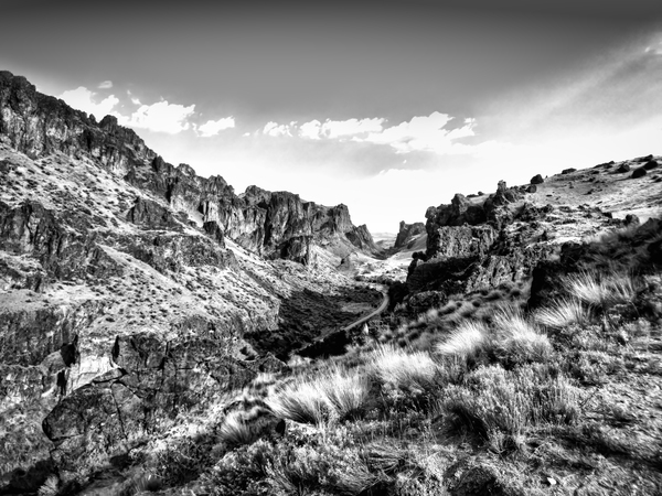 Birch Creek Ranch – Owyhee Canyonlands B&W Print