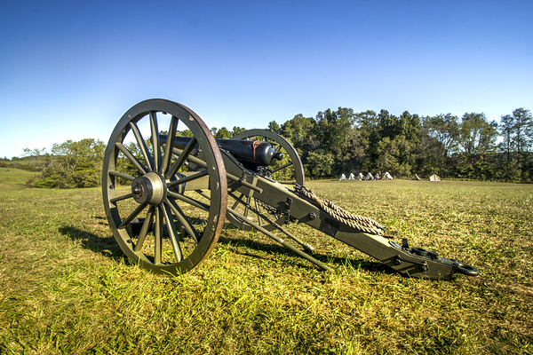 Civil War Cannon   1st East Tennessee US Artillery Print