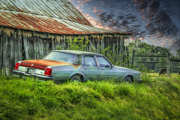 Abandoned in Tennessee Farm Country Print