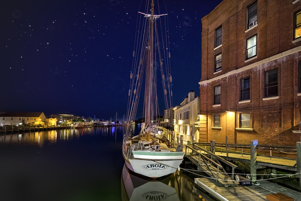 Mystic River Connecticut Print