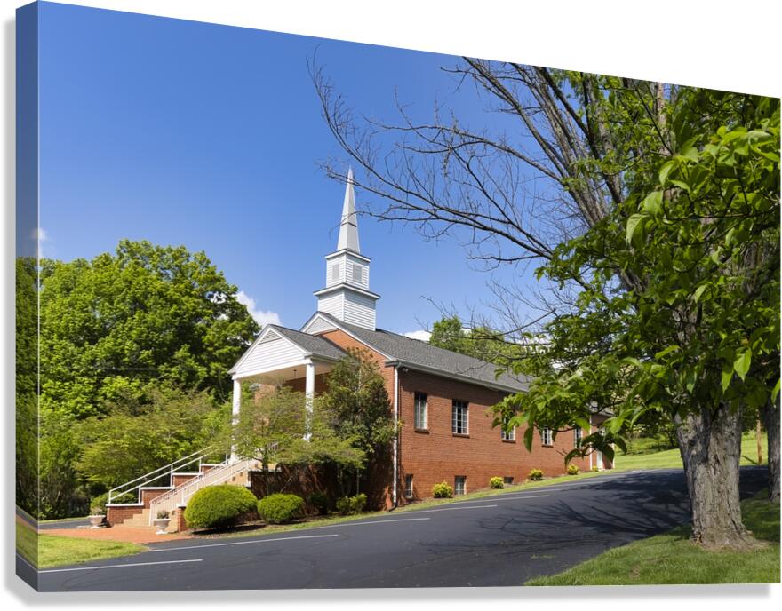 Fall Creek Baptist Church 1 Canvas Print