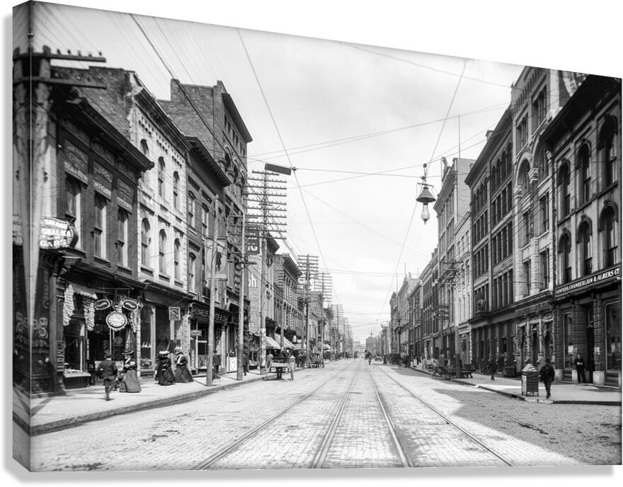 Knoxville TN Early 1900s Canvas Print