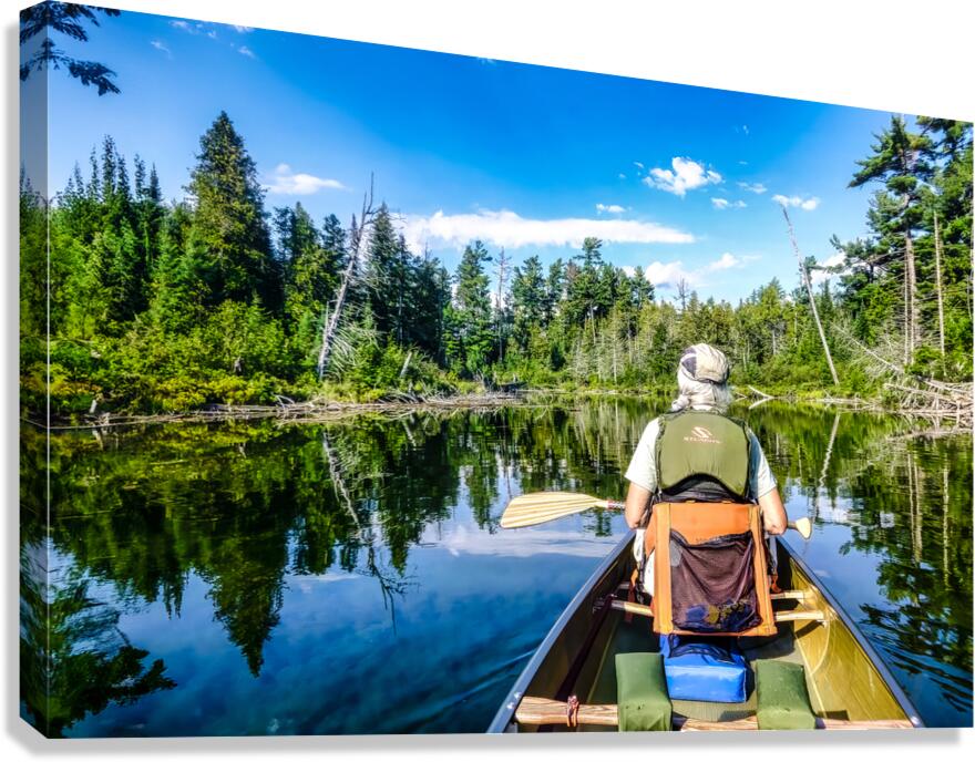 Duncan Lake MN Boundary Waters Canvas Print