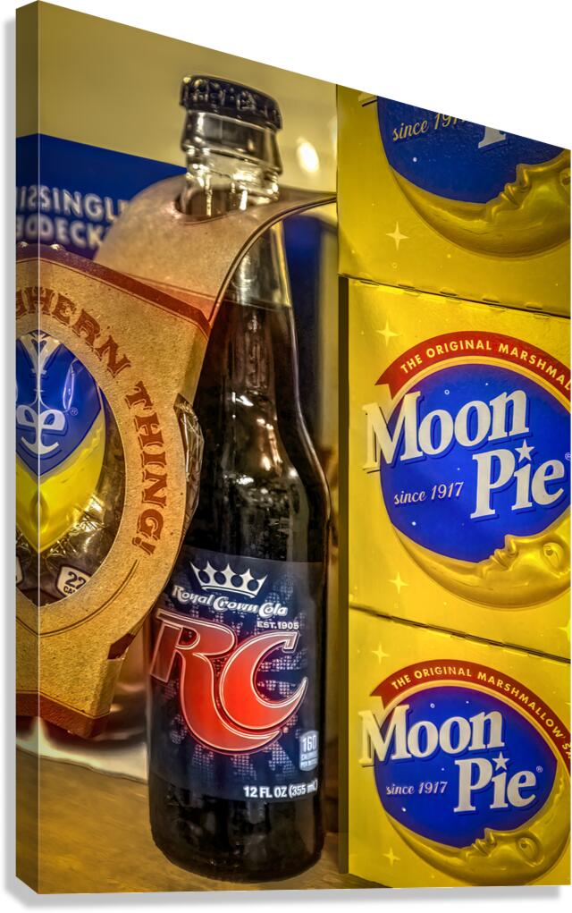 RC and a Moon Pie or Two Canvas Print