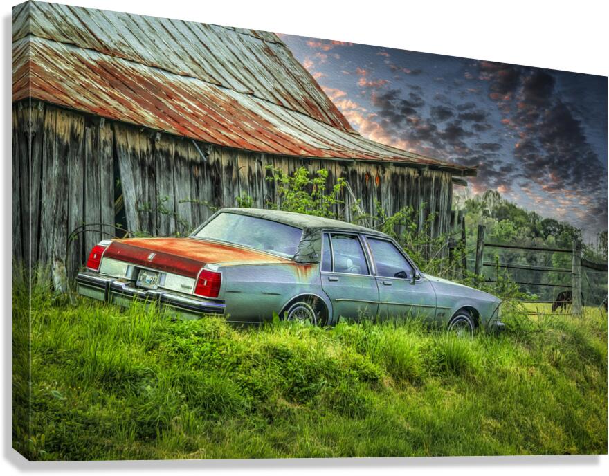 Abandoned in Tennessee Farm Country Canvas Print