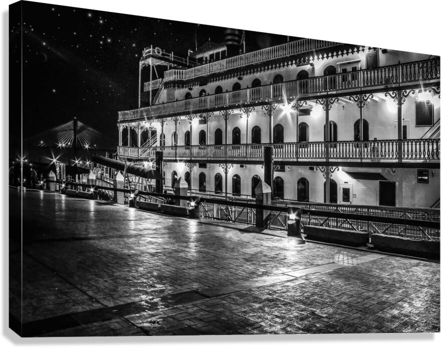 Georgia Queen at Historic Savannah Georgia Canvas Print