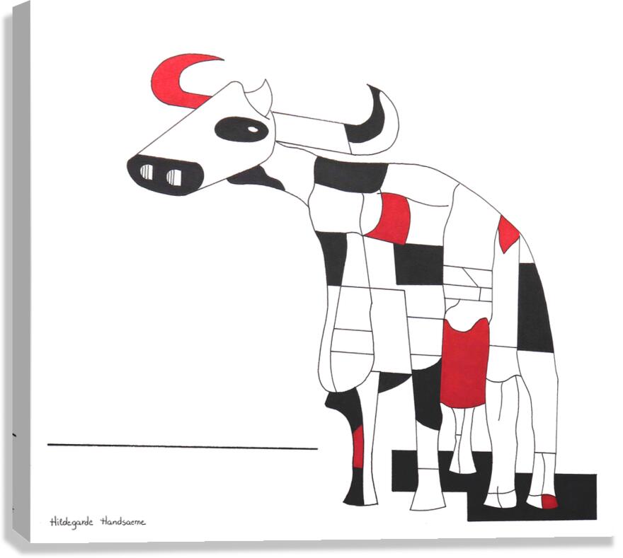 La Vache III Canvas Print