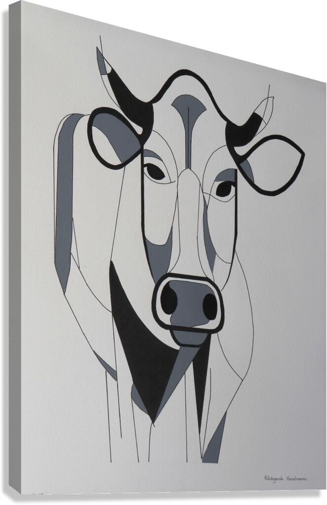 La Vache N°2  Canvas Print