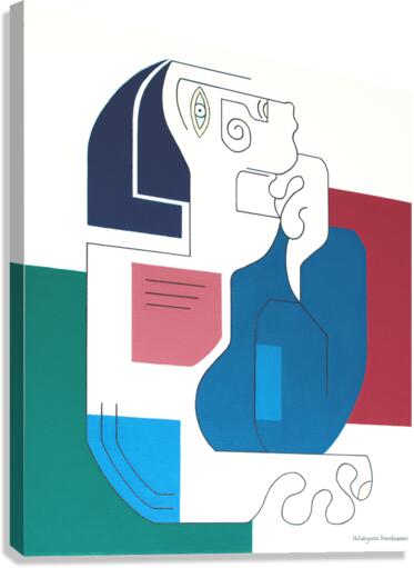 Le Philosophe Canvas Print