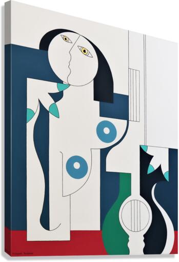 Etude Canvas Print