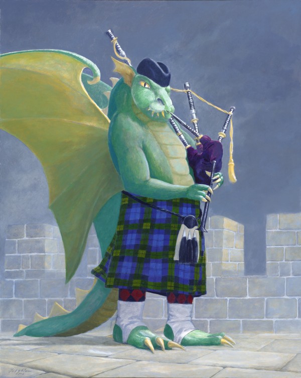Dragon Watch Print