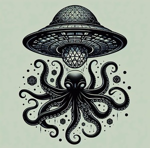 UFO & Octopus 