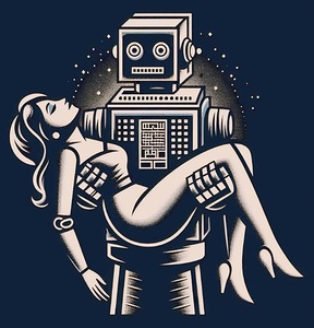 Robot & lady