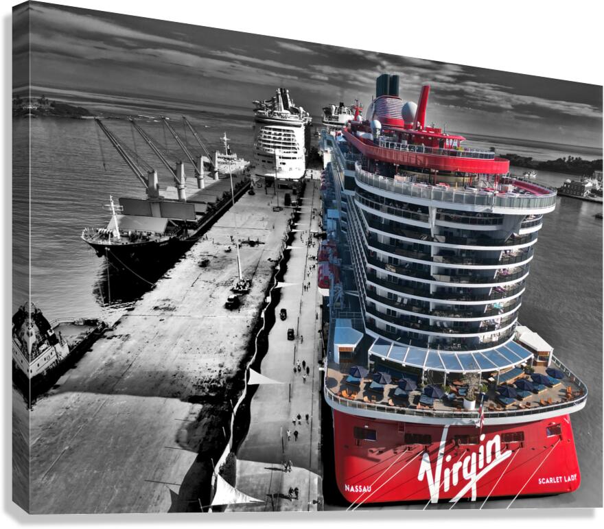 Blody Virgin I Canvas Print