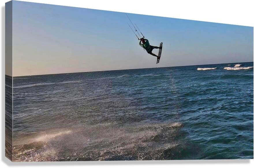 Sean 2 Kitebeach 24 Canvas Print