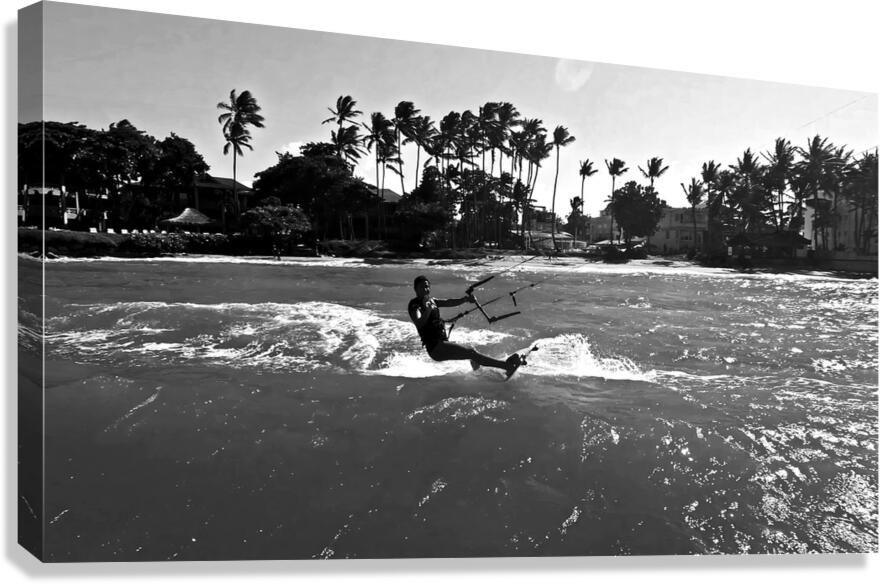 Bella September2024 1BW Canvas Print