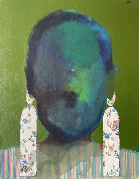 Contemporary abstract art  8 by Gela Mikava