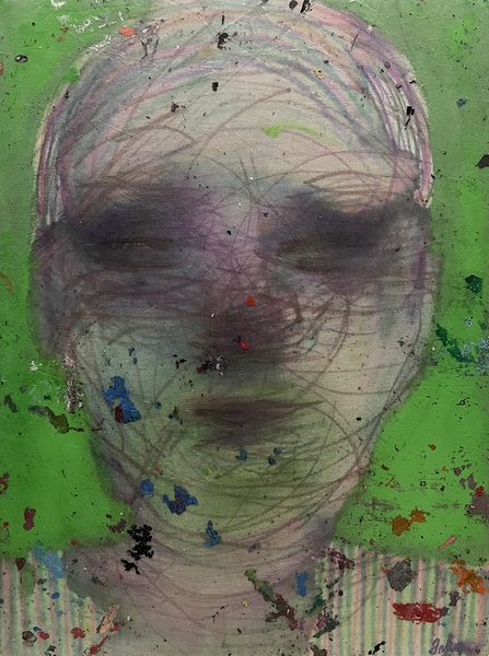 Contemporary abstract art  5 by Gela Mikava